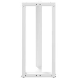  Noge za barski stol T-oblika 2 kom Bijele 50x35x(90-91) cm Čelik | shoptok.hr
