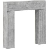  Okvir za kamin Betonska siva 102 x 18 x 100,5 cm | shoptok.hr