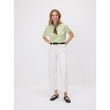 Reserved Regular pamučna majica kratkih rukava - svjetlozeleno | shoptok.hr