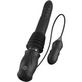 Pipedream Fetiš - potisni vibrator (crni) | shoptok.hr