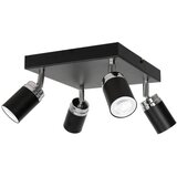  Reflektor RENO 4xGU10/8W/230V crni/krom | Eponuda.com