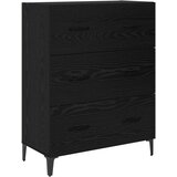 Highboard Crni hrast 69,5 x 34 x 180 cm Konstruirano drvo | shoptok.hr