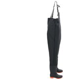  Visoke čizme za vodu do prsa crne veličina 41 | shoptok.hr