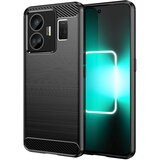 INORCO Za Realme GT3 5G Brušena telefonska torbica iz ogljikovih vlaken s teksturo telefonske lupine pokrov za mobilni telefon, (22036549) Cene