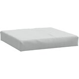vidaXL Jastuk za palete prošarani svjetlosivi 60x60x9 5 cm od tkanine - Svjetlosiva 1 naslon za noge | shoptok.hr