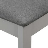  5-dijelni blagovaonski set od MDF-a sivi | shoptok.hr