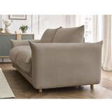 Bobochic Paris Bež sklopiva sofa 214 cm Ernest – | shoptok.hr