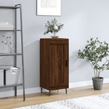  Komoda boja smeđeg hrasta 34,5 x 34 x 90 cm konstruirano drvo | shoptok.hr