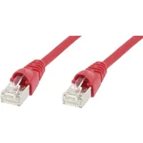 L00001A0086 RJ45 omrežni kabel CAT6a S/FTP 2 m rdeča ognjevaren, z zaščitnim zapornim zatičem, ognjevaren, brez halogena, UL-certificirano, (20417748)