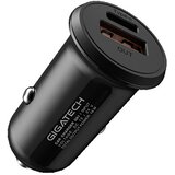 Univerzalni autopunjač za smartphone Gigatech G61, USB i C izlaz, 18W, crni | Eponuda.ba