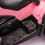 Quad Štirikolesnik na akumulator Can Am Outlander 4x4 DK-CA005 - dvosed - svetlo roza | Shoptok.si