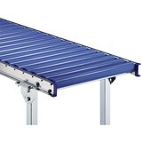 Gura Lahka valjčna proga, jeklen okvir z valji iz umetne mase, širina proge 300 mm, krivina 90°, notranji polmer 800 mm, osni razmak 100 mm | Shoptok.si