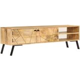 vidaXL TV omarica iz trdnega mangovega lesa 140x30x40 cm Cene