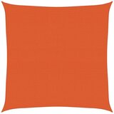 Jedro za zaštitu sunca 160 g/m² kvadratno narančasto 4x4 m HDPE | Shoptok.si