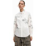Desigual Bluza črna / bela | Shoptok.si