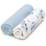 T-TOMI BIO Muslin Diapers platnene pelene Traffic 65x65 cm 2 kom Cijene