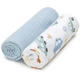 BIO Muslin Diapers plenice iz blaga Traffic 65x65 cm 2 kos