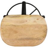  Barski stolci 2 kom 76 cm od masivnog drva manga | Eponuda.com