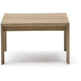 Kave Home Vrtna klubska mizica iz masivne akacije 82,5x82,5 cm Ambra &amp;ndash; Slike