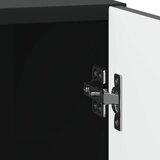  Noćni ormar Crna 43 x 34,5 x 50 cm Konstruirano drvo | shoptok.hr