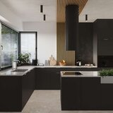  Sollux SL.1409 - Spot svetiljka NERO 1xGU10/10W/230V 22,5 cm crna/sjajni hrom | Eponuda.com