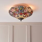 Endon 70709 - Plafonsko svetlo Tiffany SULLIVAN 2xE27/60W/230V, prečnik 40 cm | Eponuda.com