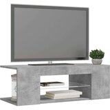 vidaXL TV ormarić s LED svjetlima siva boja betona 90 x 39 x 30 cm | shoptok.hr