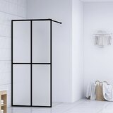Furnova Steklena pregrada za tuš mlečno kaljeno steklo 140x195 cm, (21918058) | Shoptok.si