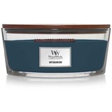 WoodWick Antiquarium dišeča sveča z lesenim stenjem (hearthwick) 453 g | Shoptok.si
