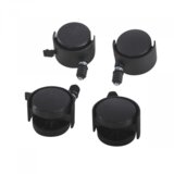 Proline 4-dijelni set plastičnih kotača za zidarsku posudu 61637 | shoptok.hr