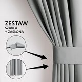 Restilo Zavjesa Blackout 285x240 cm, siva | shoptok.hr