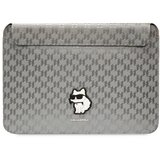Karl Lagerfeld SAFFIANO MONOGRAM CHOUPETTE ETUI ZA PRENOSNIK 14 SREBRNA, (21922257) Cene