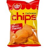 Chips Way rebrasti čips classic 90g Cene