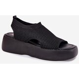 Boto Women Sandals On Platform Black Kavira | shoptok.hr