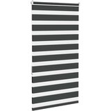  Zavjesa zebra crna 80x150 cm širina tkanine 75,9 cm poliester | shoptok.hr