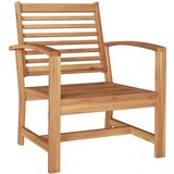  Sjedeća garnitura za vrt 4 pcs Prirodna Masivna tikovina | shoptok.hr