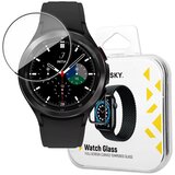 Wozinsky Watch Glass hibridno steklo za Samsung Galaxy Watch 4 44 mm črno | Shoptok.si