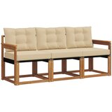  Set vanjskih sofa 3 kom. Prirodna i bež | shoptok.hr