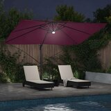  Suncobran S LED lampica Bordeaux Crvena 351 x 250 x 253 cm | Eponuda.ba