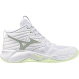 Mizuno Ženske patike Wave Momentum Pro Mid, Bele Cene
