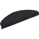  Prostirke za stepenice, samoljepljive, 5 kom, 65x21x4 cm, crne, poluokrugle, velike | shoptok.hr