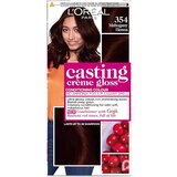 L´Oréal Paris Barve za lase Casting Crème Gloss Haarfarbe - 354 Mahagony Henna Črna Cene
