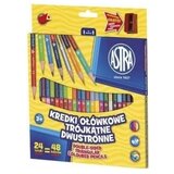ASTRA Dvostranske Barvice - Komplet 48 Živih Barv, (22138284) | Shoptok.si