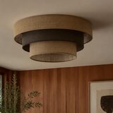  plafonsko svetlo wenta 1xE27/60W/230V prečnik 50 cm juta/braon | Eponuda.com