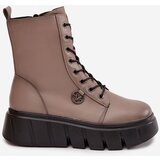 VINCEZA Women's Workery Boots on Platform with Lining | shoptok.hr