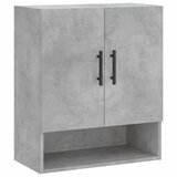 Maison Chic Stenska omarica - Zidna omarica betonsko siva 60x31x70 cm inženirski les iu450, (22062892) Cene