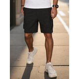 DStreet Spodenki męskie materiałowe bojówki czarne | Shoptok.si