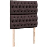 vidaXL okvir kreveta s madracima tamnosmeđi 180x200cm tkanine | shoptok.hr