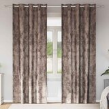  Baršunaste zavjese 2 pcs Boja cappuccina 225 x 140 cm Baršun | shoptok.hr
