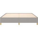  Box spring posteljni okvir svetlo siv 160x200 cm blago, (20737284) | Shoptok.si
